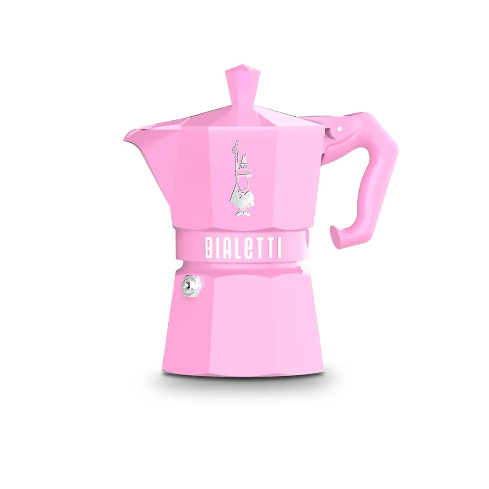 Bialetti Exclusive Moka Pot 3 Espresso Cup - Pink